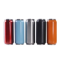 

Product Ideas 2020 Portable Thermos Cups Custom Gift Fashion Outdoor Straw Cup Stainless Steel Vacuum Flask Cans Coke Bottle