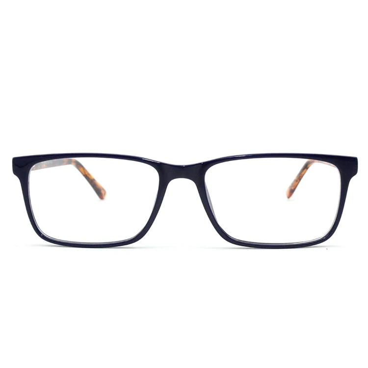

Classic Acetate Eyeglasses Business Style Optical Glasses With Rectangular Frame