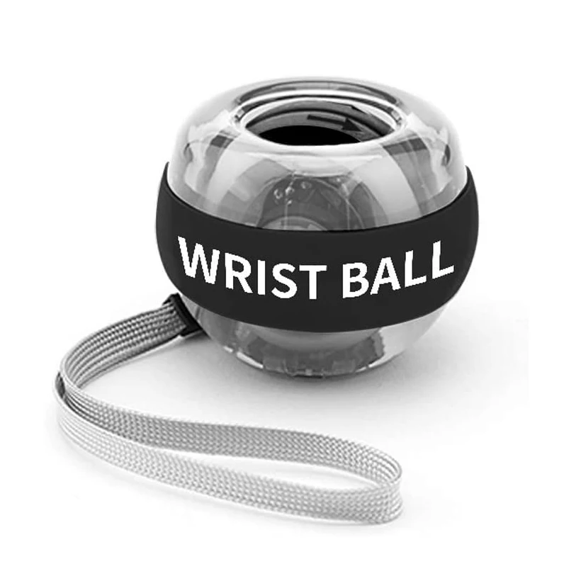 

Promotional High Quality Bodybuilding Fitness Zinc Alloy Exercise Vibration Ball For Wrist, Black,blue,red