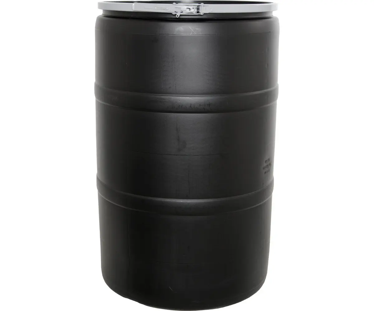 Бочка купить владивосток. Бочка 20 л «open Top Drums». 55 Gallon Barrel. 55 Gallon Drum. Бочка пластиковая черная.