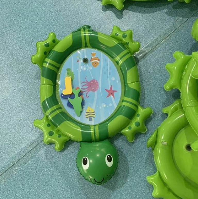 turtle water play mat