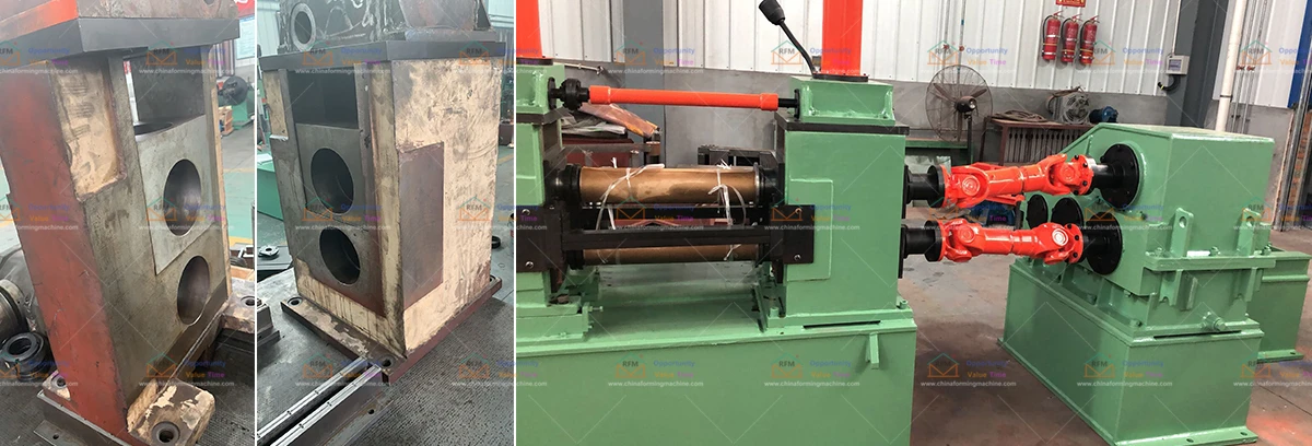 heating pipe industry steel strip Slitting Line Roll Forming Machine