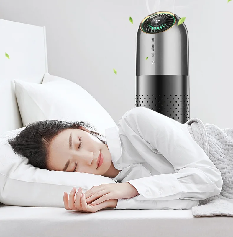 

2021 China Factory New Design Portable Air Purifier Mini Hepa UV Air Purifier