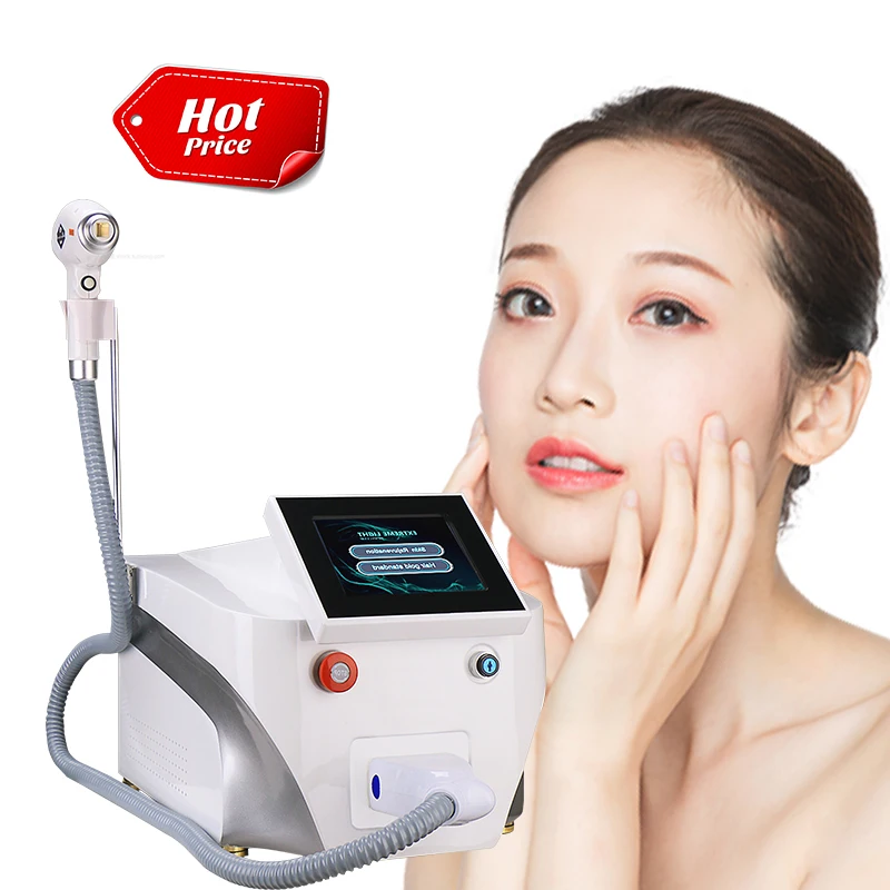 

factory price hot sale custom Hair removal beauty crystal hair remover ipl rf machine beauty equipment