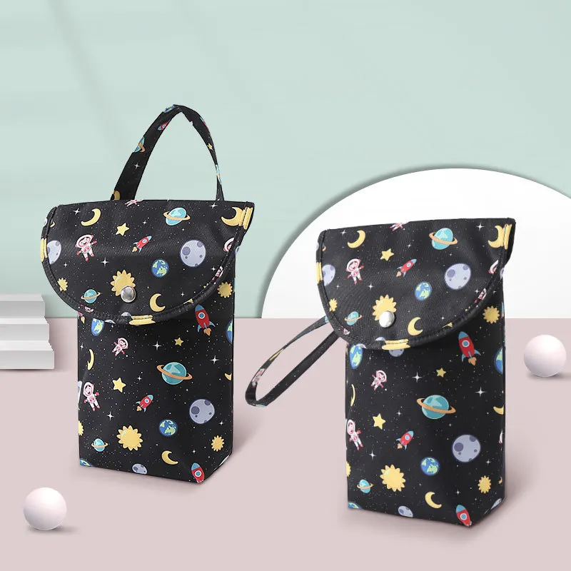 

Top Seller Black Waterproof Baby Change Carriage Tote Diaper Mom Outdoor Bag