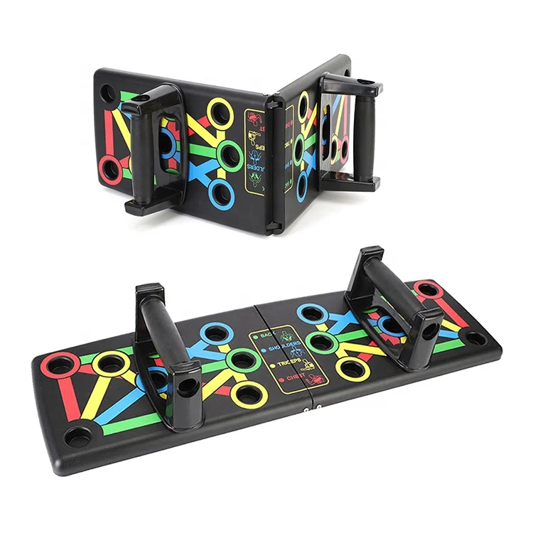 

Custom Logo Foldable Push Up Board Folding Push Up Training Board Push-up Board