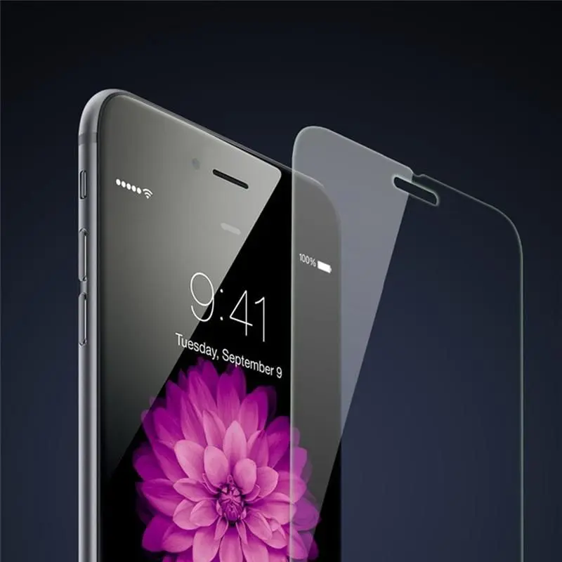 

For iPhone 6/7/8 plus anti blue light screen protector 0.3mm screen protectors for iphones, White or black frame