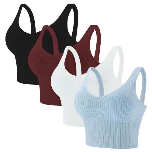 Light Support Removable Bra Pads固定肩with Sports Bra