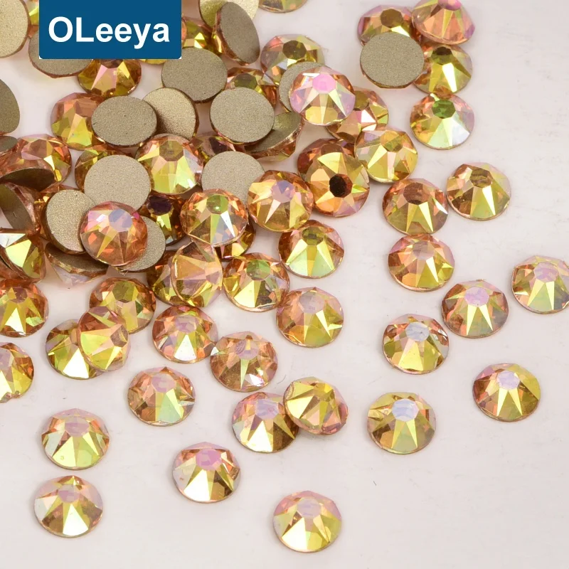 

Wholesale SS20 Round Flat Back Crystal Stone Sunshine Nail Art Glass Stone Rhinestone Manufacturer