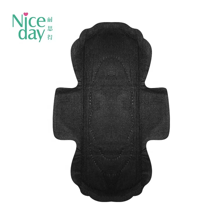 

Niceday Luxury Black Sanitary Napkins Bamboo Charcoal Female Pads Free Sample From China Suppliers 210mm