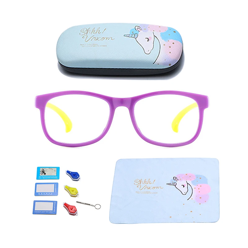 

Kids Blue Light Blocking Glasses Eyeglasses Frame Optical, 8 colors