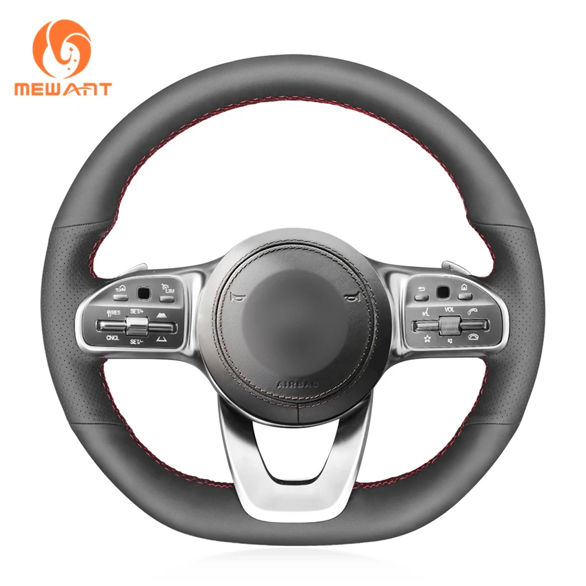 

High Quality Steering Wheel Cover For Mercedes-Benz 2018 W177 2018-2019 W205 2018-2019 W213 2018-2019 W222 2018-2019 W463