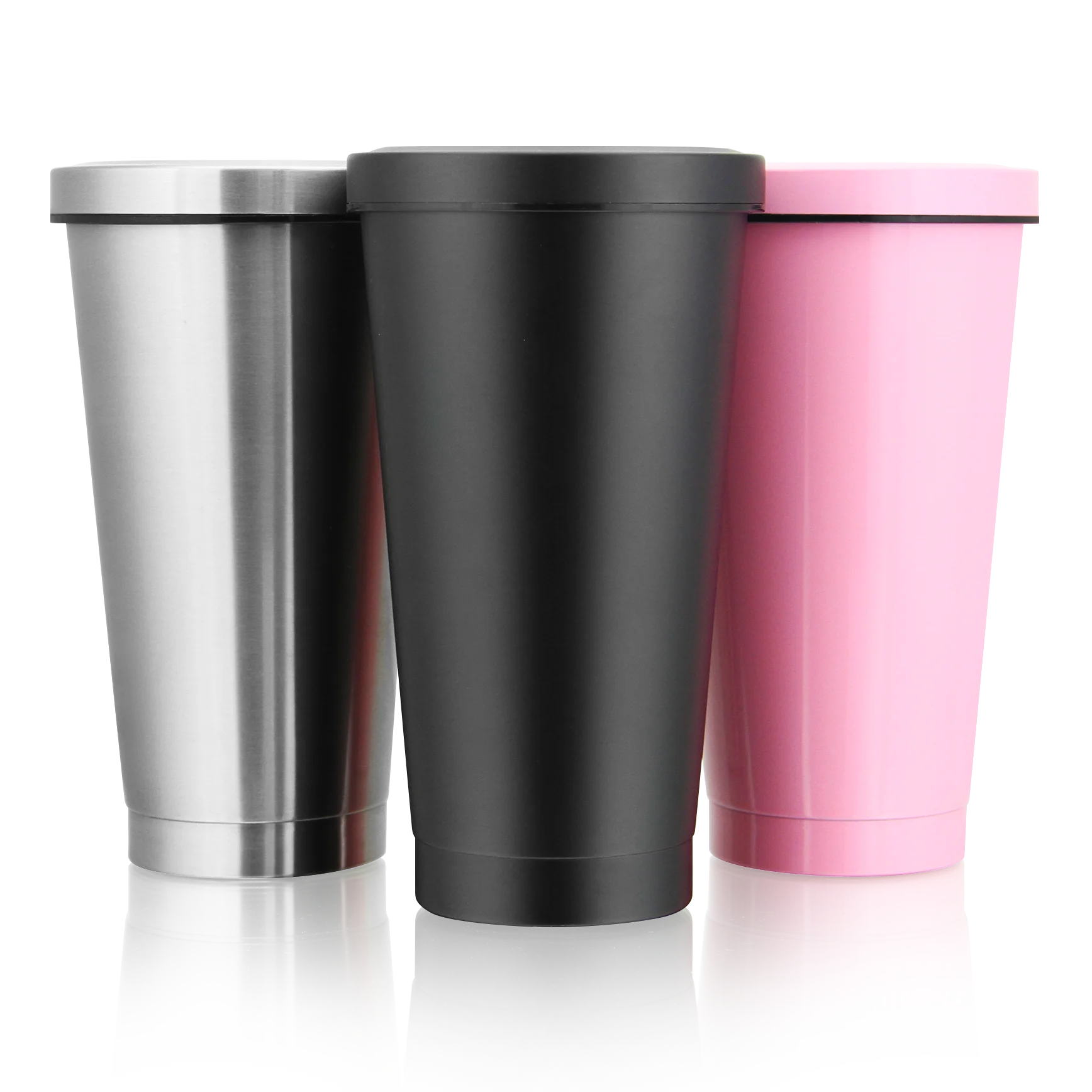 

Modern 18oz/500ml Tumbler Double Wall Stainless Steel Custom Logo Travel Coffee Mug Vacuum Cups Water Bottles with Lid and Straw, Customized colors acceptable