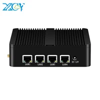 

XCY Firewall Appliance Mini PC Intel Celeron N2810 4 Gigabit Ethernet RJ45 Intel i211AT NIC Pfsense Server