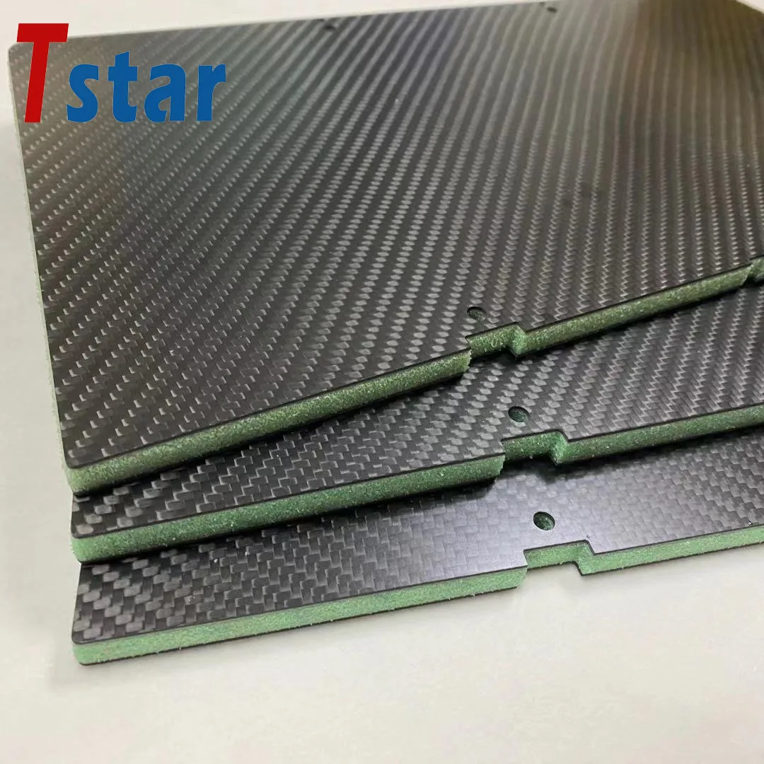 Manufacturing Carbon Fiber Sandwich Panels Boards With Aluminum And