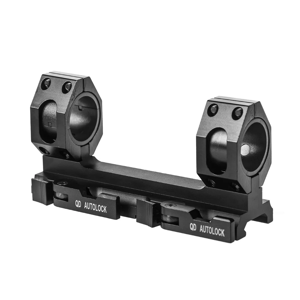 1 Inch/30mm Quick Release One Piece Scope Mount Qd Auto Lock Dual Rings