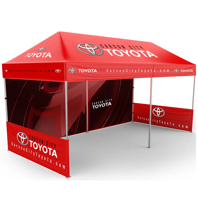 

Custom logo printed 10 x 20 bussiness tent 10x10 tent cover canopy, Cmyk 4 color printing