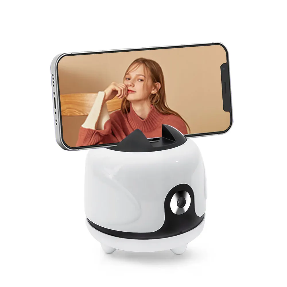 

Topjoy Rechargeable Wholesale Object Tracking Holder Selfie 360 Rotation Smart Shooting Face Tracking Phone Holder