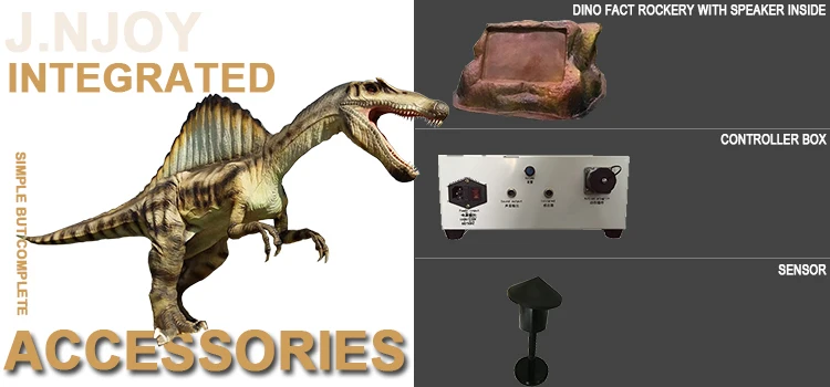 Large T-Rex Model Animatronic Dinosaur Life Sized Raptor Dino Manufacturer
