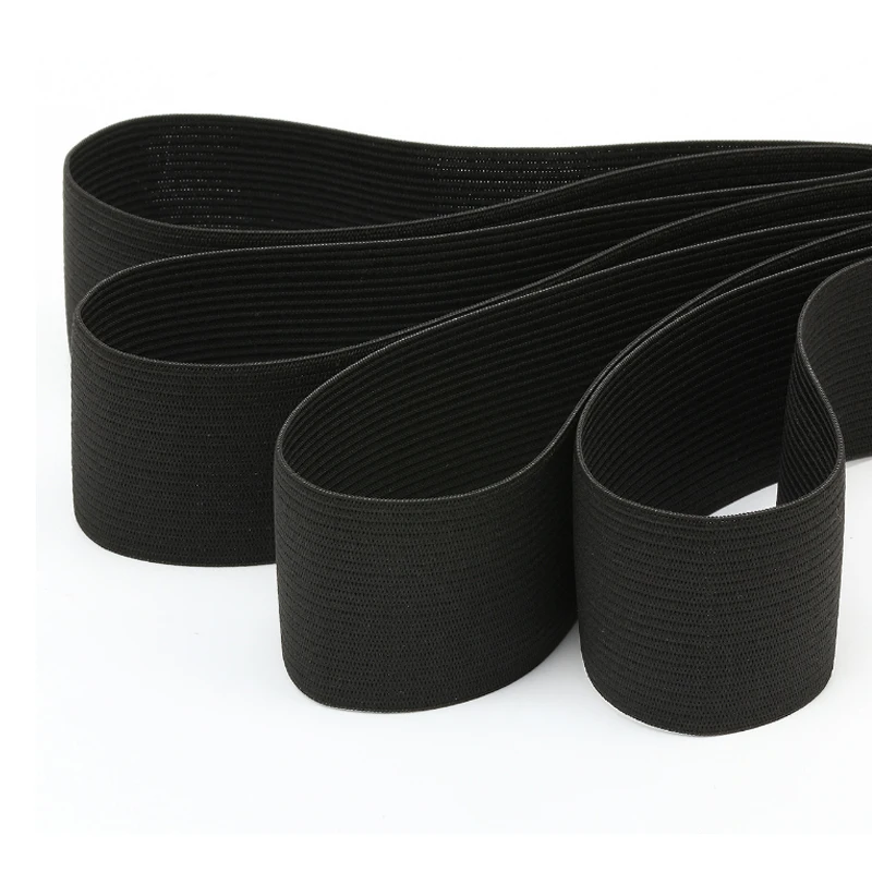 

40mm woven 1inch 1" waistband elastic band blue