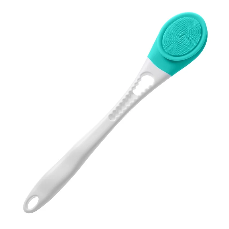 

Electric Silicone sonic vibration Bath Brush with Long Handle, Customized color