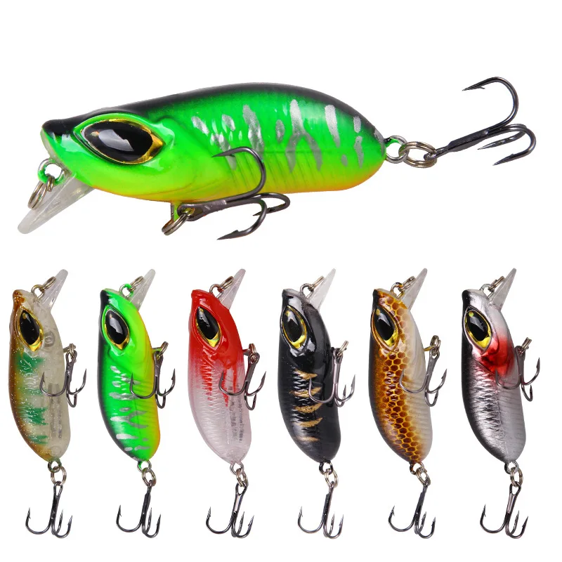 

Wholesale Factory professional fishing hard bait 6cm 7.5g Floating bait Minnow hard fishing Lure