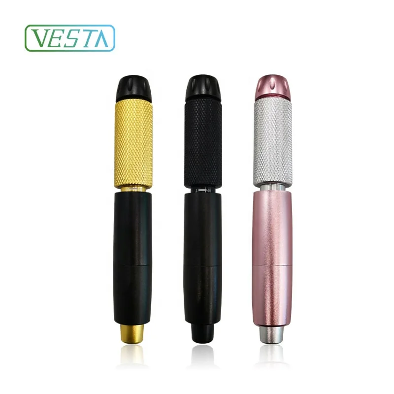 

Vesta 3 Level Adjustable Pressure New Trending Hyaluronic Pen For Remove Wrinkles