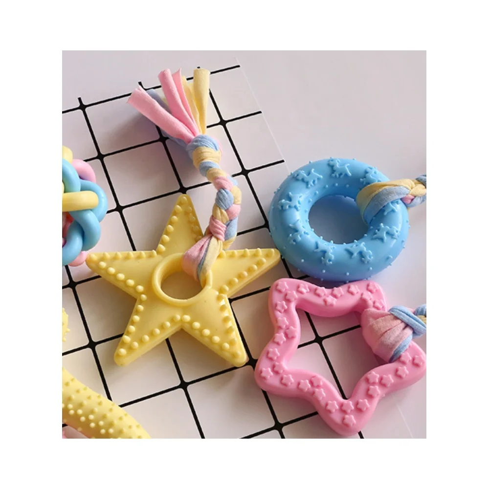 

Elastic Interactive Dog Chew Pet Toy For Training