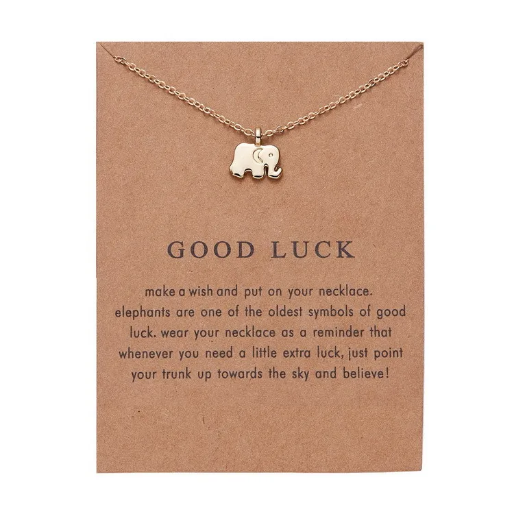 

Personalize Statement Women Fashion Simple Gold Elegant Minimalist Luminous Sun Elephant Necklace Chain, Picture shows