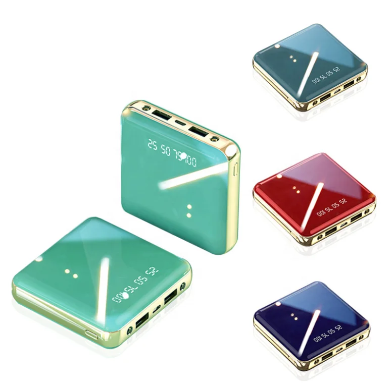 

Ultra-thin Compact Portable Mini Large Capacity Quick Charging Flash Usb Charging Mobile Phone Mobile Power