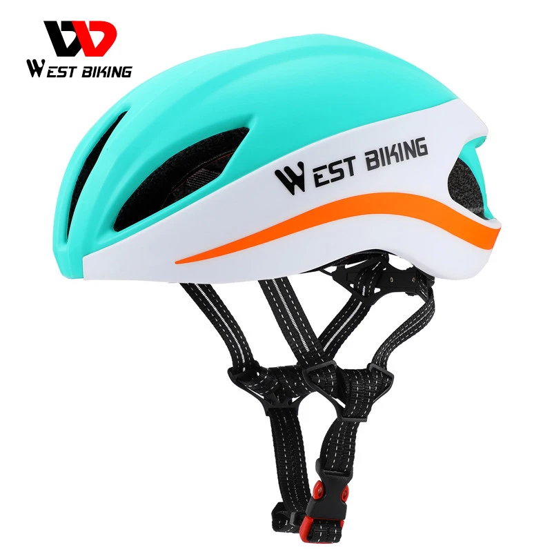 

WEST BIKING Breathable Road Colorful Bike Helmet For Bicycle Motorcycle Bike Cycling Helmet Riding Equipment MTB Bicycle Helmet, Green/black/blue/red