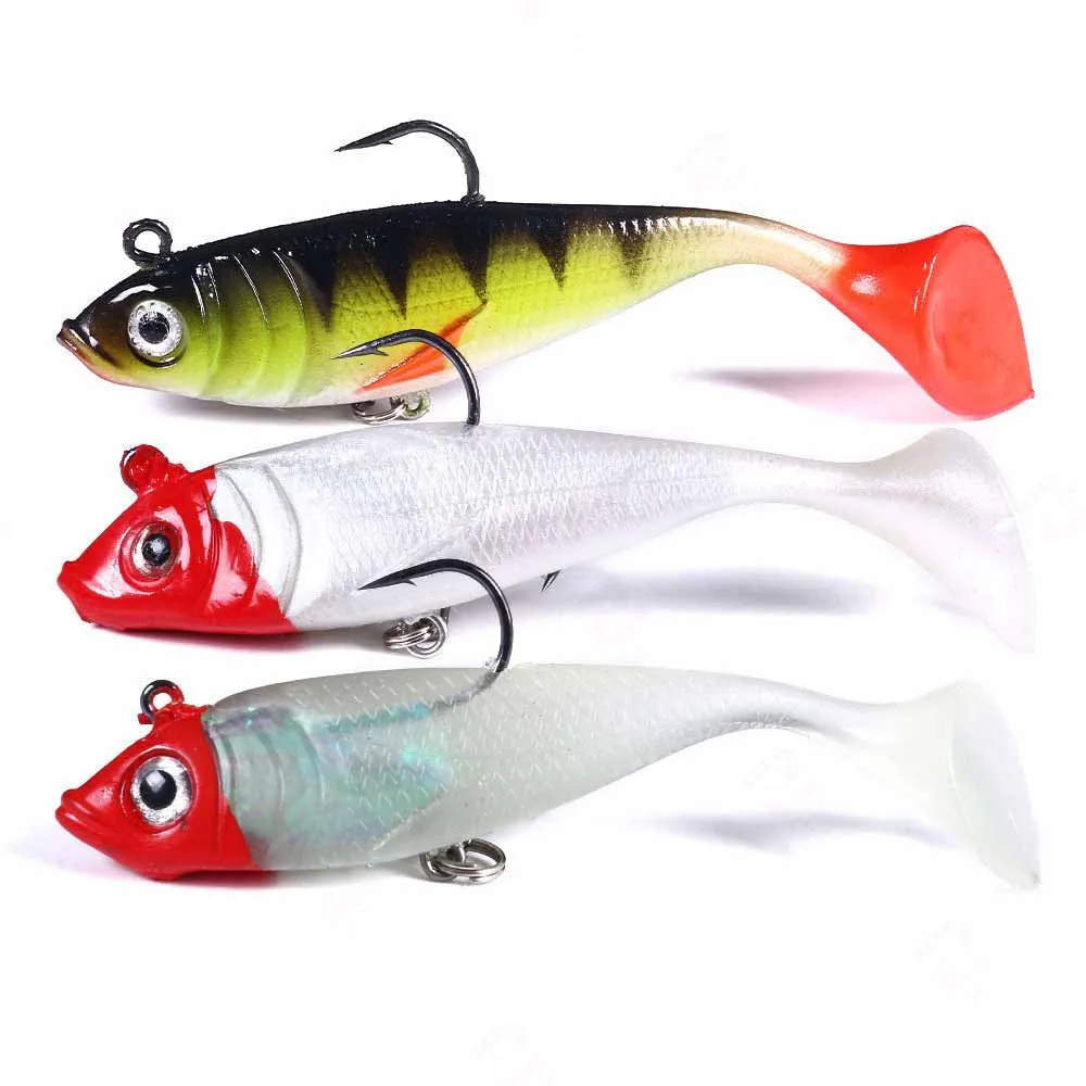 

Minnow Fishing Lure Minnow Hard Artificial Fishing Bait 3D Eyes Fishing Wobblers, 3 colors