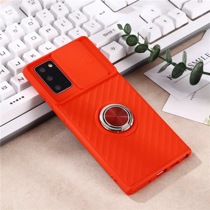 

Newest Metal Ring Holder Mobile Phone Cover Shell Wholesale TPU for Samsung Note 20