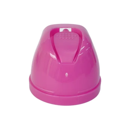 Custom 65mm Dual-Layer Non-Spill Aerosol Over-cap for Air Freshener Spray Cans Chemical Industrial Use Plastic Spray Caps