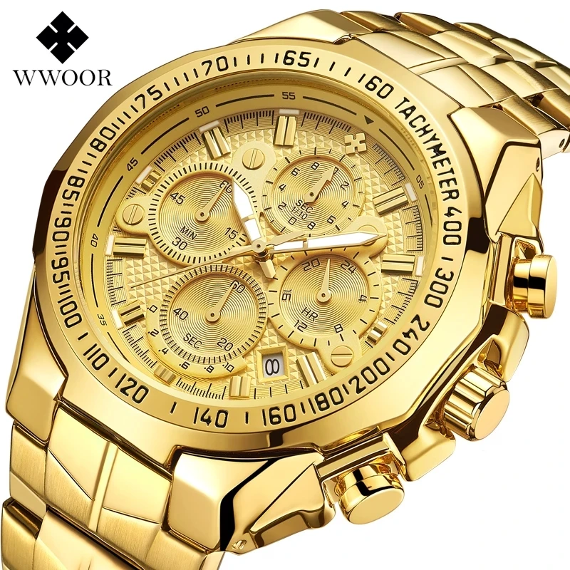 

wwoor 8868 cheap personalized men wrist watch 2019 wholesale luxury water proof Chronograph 24 hour sports wristwatch reloj