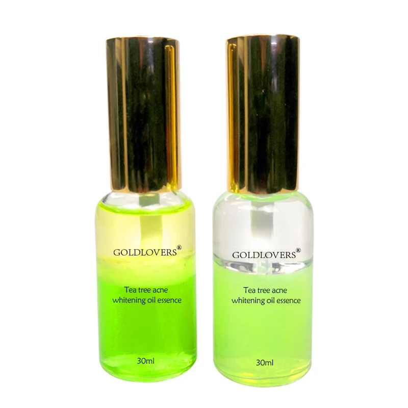 

OEM/ODM acne treatment organic tea tree oil serum for face, Green