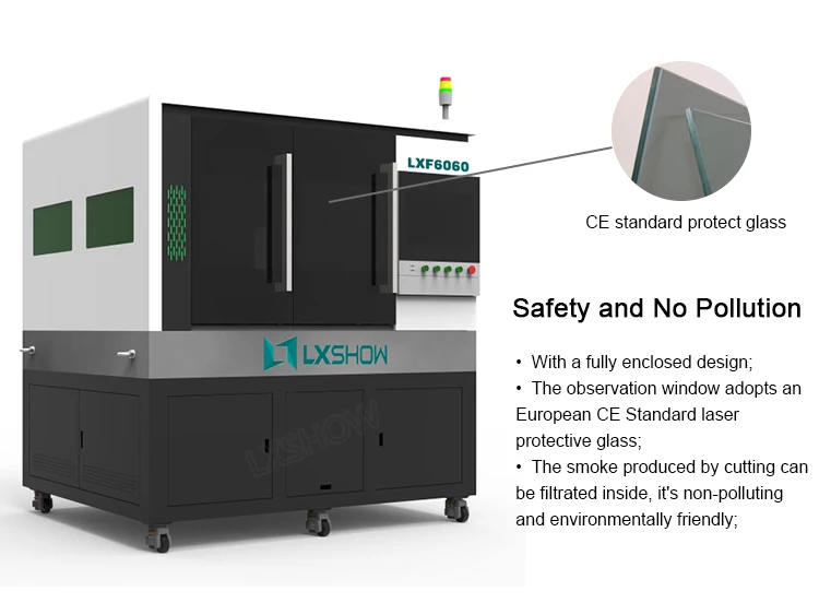 500w 750w 1000w 1500w High precision screen protector cnc stainless steel metal optical fiber laser cutting machine price