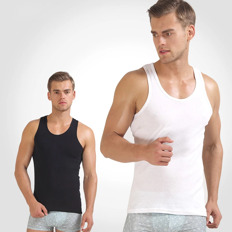 

No MOQ Drop shipping Cheap plain bodybuilding vest,custom men singlet, men gym tanktops