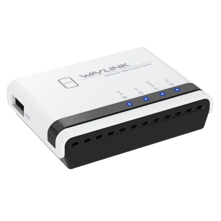 

Dropshipping WAVLINK NU516U1 USB2.0 Wireless Printer Server high-speed USB 2.0 10/100Mbps ports Wireless Printer Server