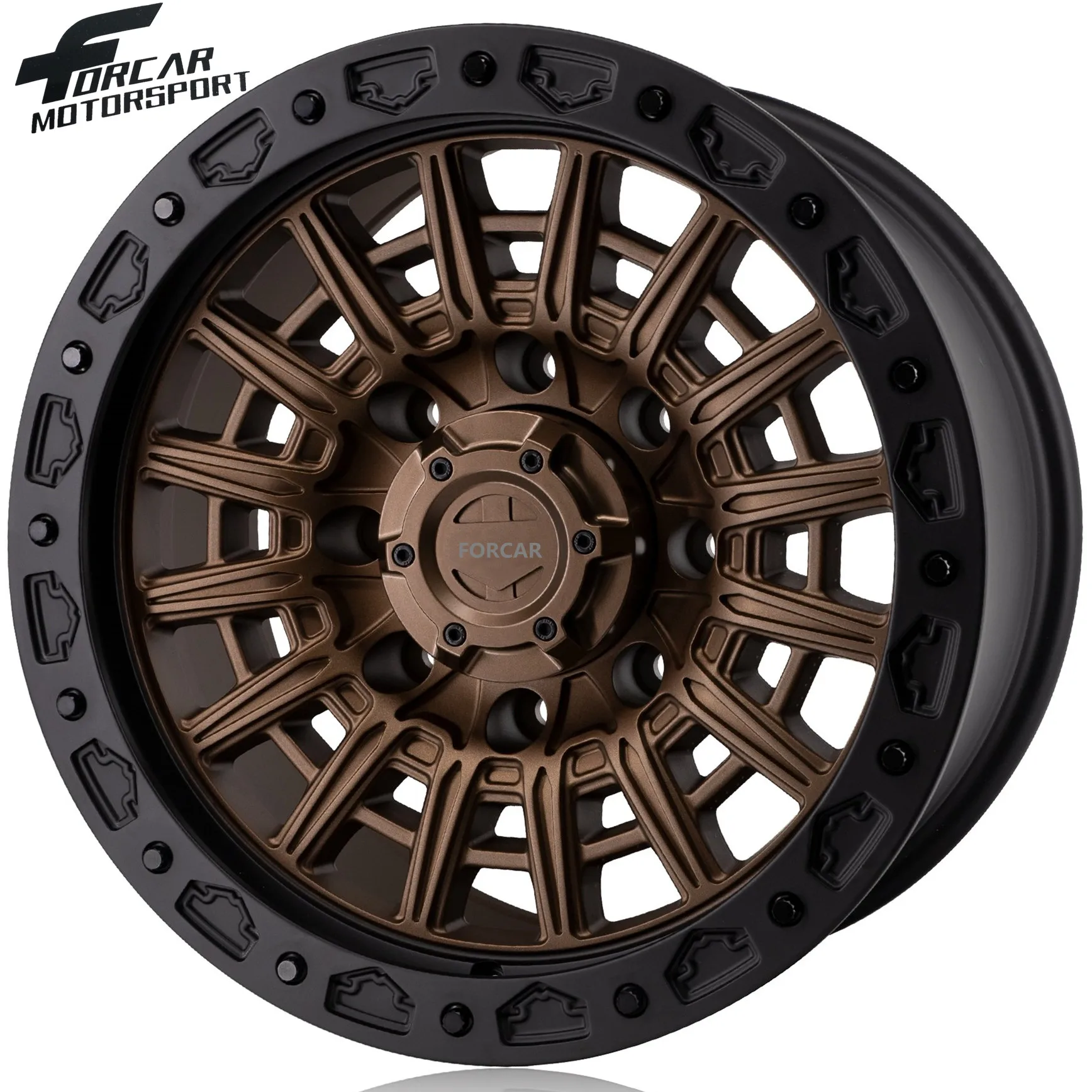 

Light Truck 4x4 Aluminum Replica Off-Road Performance Alloy Wheels Rims, Black