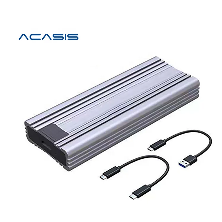 

ACASIS M2 NVME Enclosure M.2 to USB Type C 3.1 SSD Adapter for NVME PCIE NGFF SATA M/B Key SSD Disk Box M.2 SSD Case