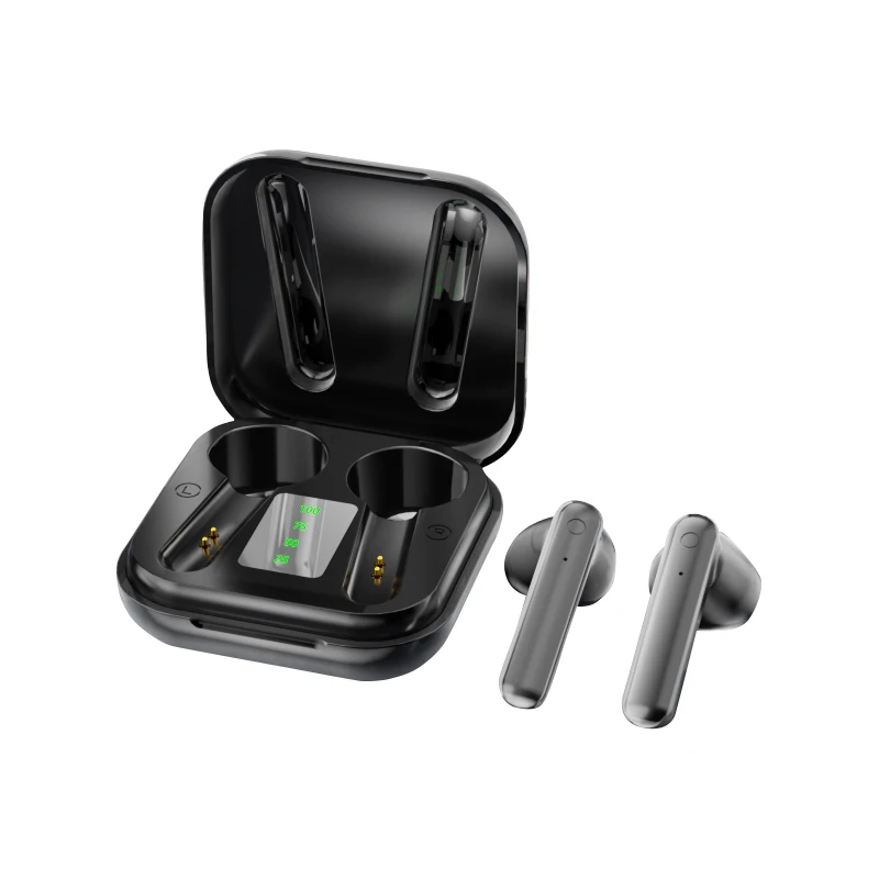 

New Bluetooth HIFI Sound Quality TWS Wireless Earbuds OEM ODM Earphones 2021 Ready To Ship Surround Sound In The Ear Earbuds, Black