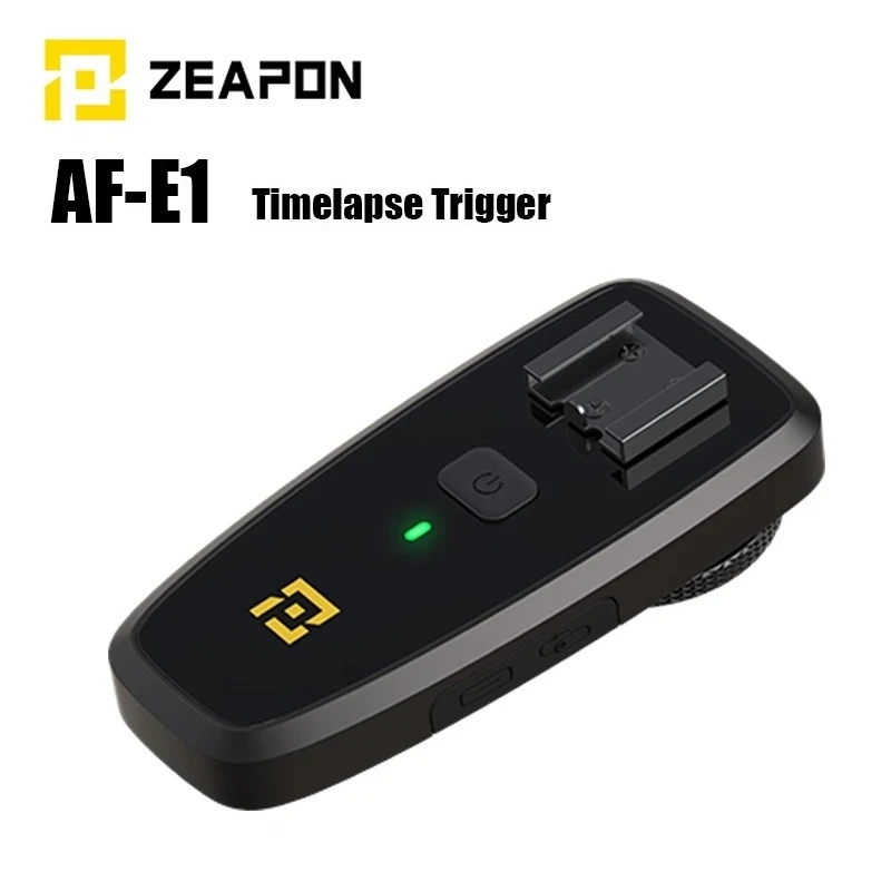 

ZEAPON AF-E1 Timelapse Trigger Photography Accessory Creation Delay Synchronizer for Canon Nikon Sony DSLR Cameras