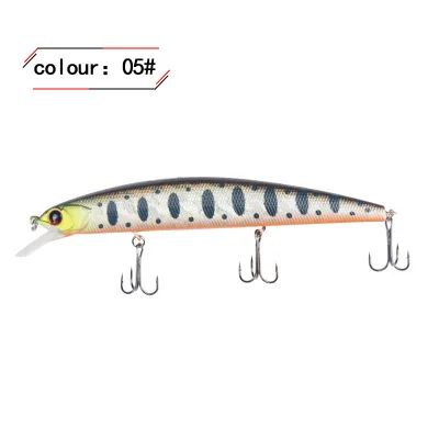 

Wholesale 13 cm 20 g three hooks Artificial Hard Bait Minnow Fish Lure