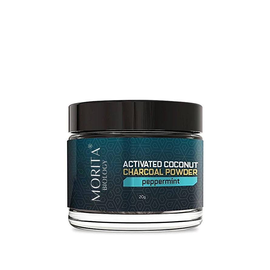 

A Large Number of Spot Wholesale 2021 Teeth Whitening Peppermint Activated Coconut Charcoal Powder of Low Price, Black