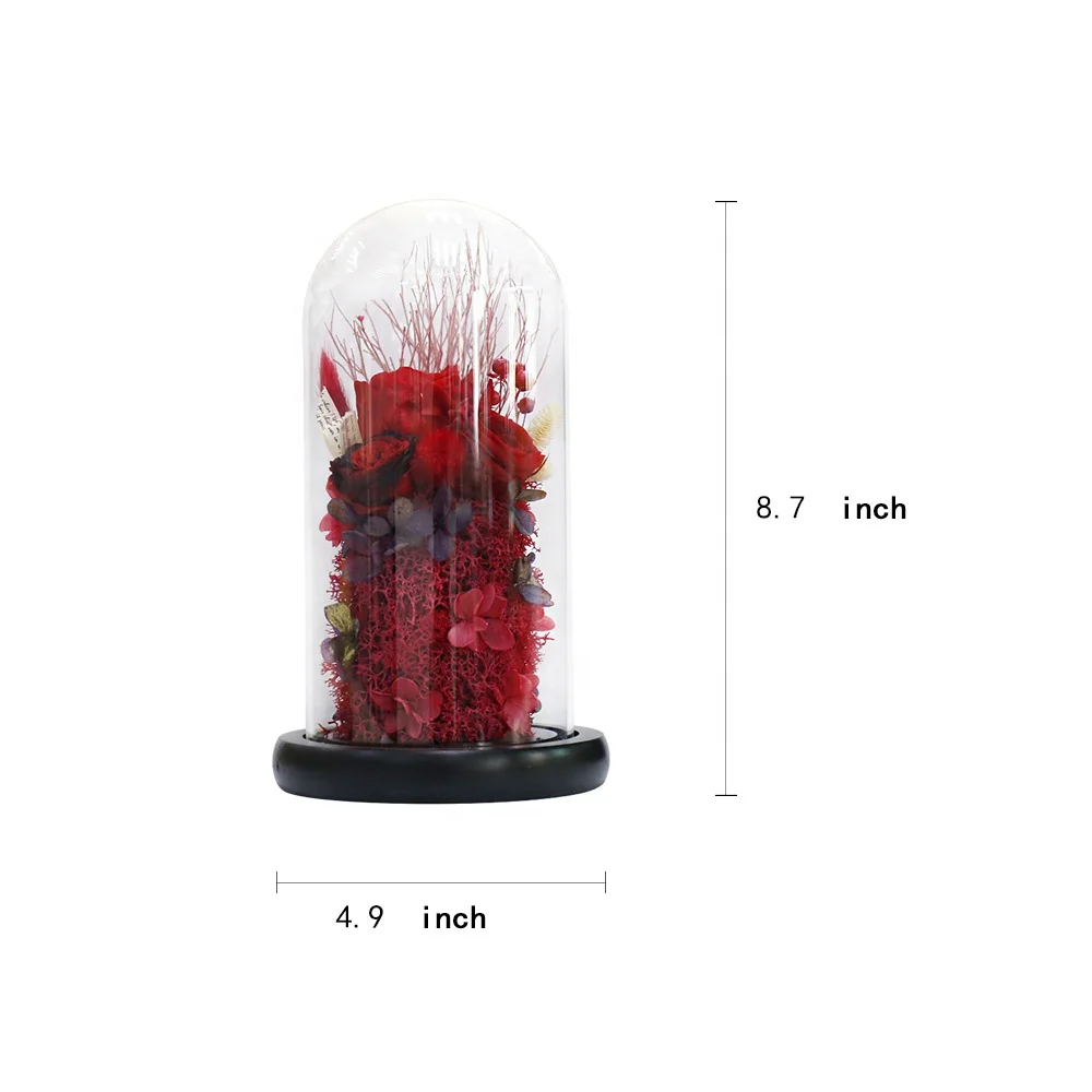 Classic Red Series Eternal Flower Preserved Fresh Flower Real Rose