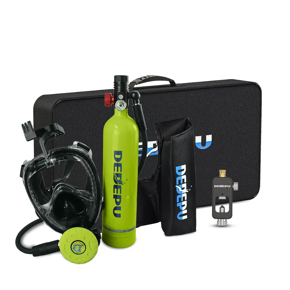 

DEDEPU spare air oxygen tank dive mini scuba system easy breath diving equipment kit