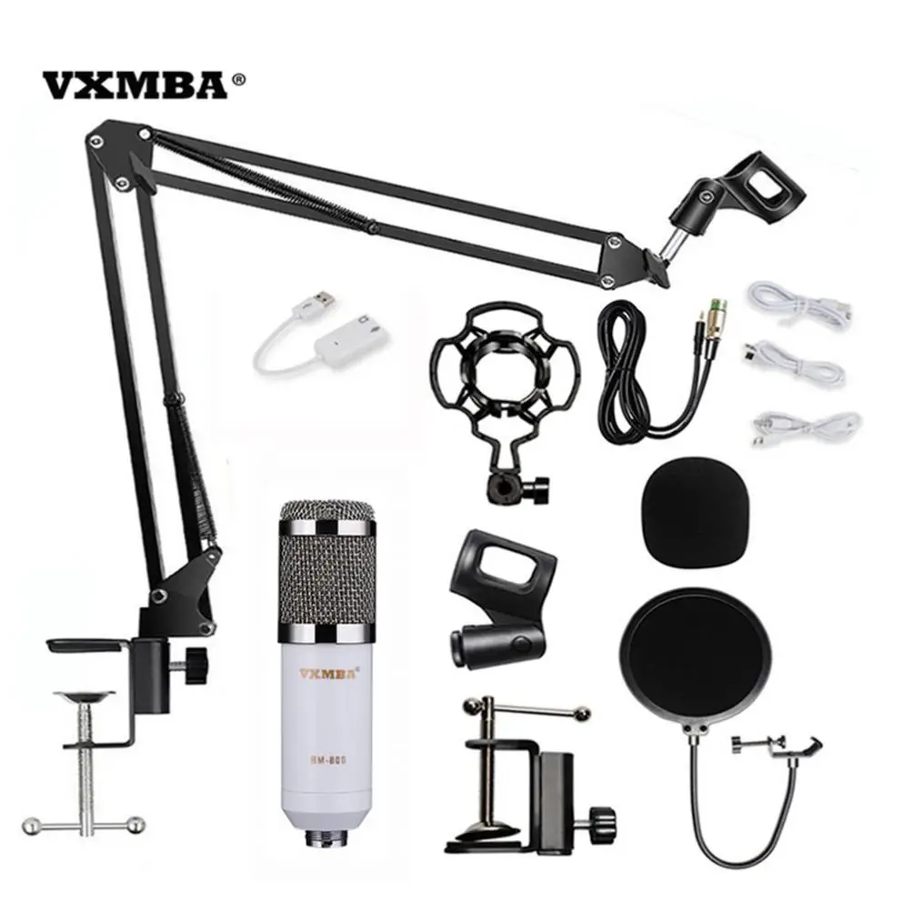 

High Quality Mic Condenser Youtube Microphone Professional Set