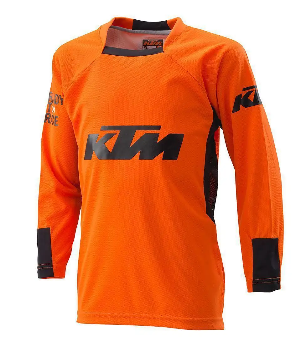 

Cycling wear long sleeve top men's summer short sleeve mountain bike cross country motorcycle wear ktm motocross jersey for kids, Customized color