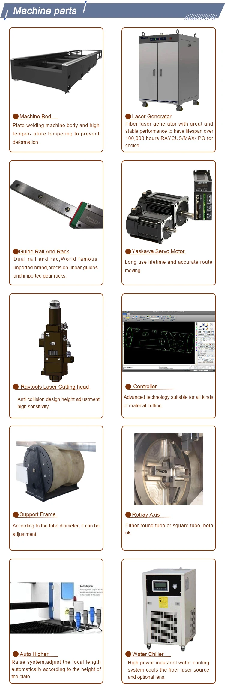 High power Wuhan Raycus 500w 750w 1000w 3015 fiber laser cutting machine
